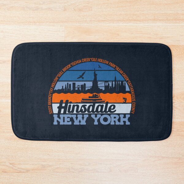 Item preview, Hinsdale New York Sunset Retro Vintage Local Pride Logo designed and sold by CRHPOD20.