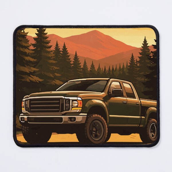 Item preview, Retro Pickup Truck Sunset Adventure Poster designed and sold by arfindo-indra.