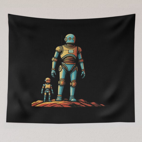 Item preview, Humanoid robot AI Robots Future Tech Design | The Bots Are Coming Futuristic Android Art designed and sold by TEEJAMBOREE.