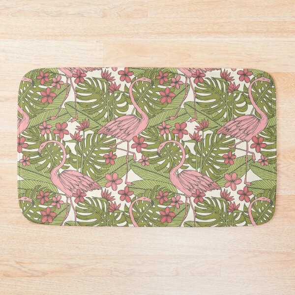 Item preview, Flamingo Jungle designed and sold by robyriker.
