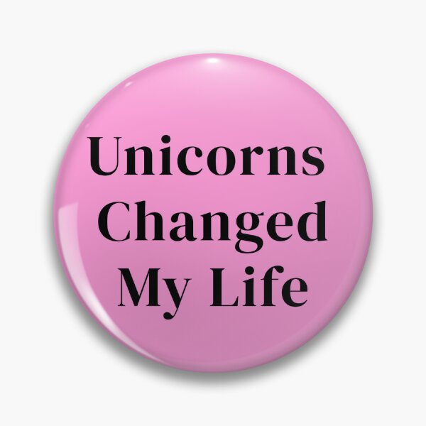 Item preview, Unicorns Changed My Life designed and sold by prettieststickers.