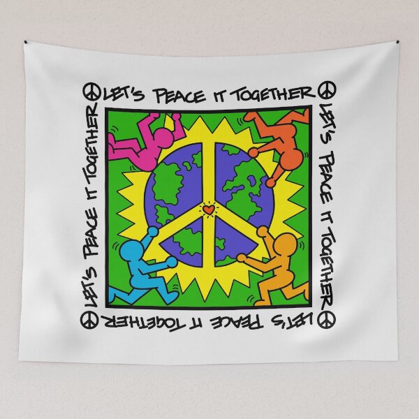 Item preview, Let’s Peace It Together - KH-inspired style Art designed and sold by ZERO-MIND.
