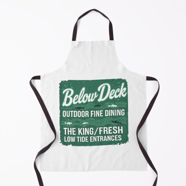 Item preview, Below Deck Outdoor Fine Dining Vintage Marsh Market Sign Shirt designed and sold by gahteeriffico.