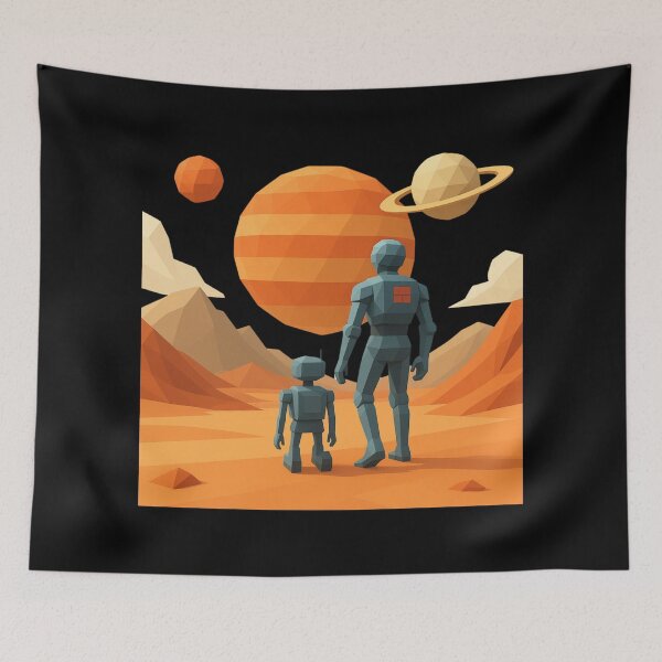Item preview, Humanoid robot AI Robots Future Tech Design | The Bots Are Coming Futuristic Android Art designed and sold by TEEJAMBOREE.