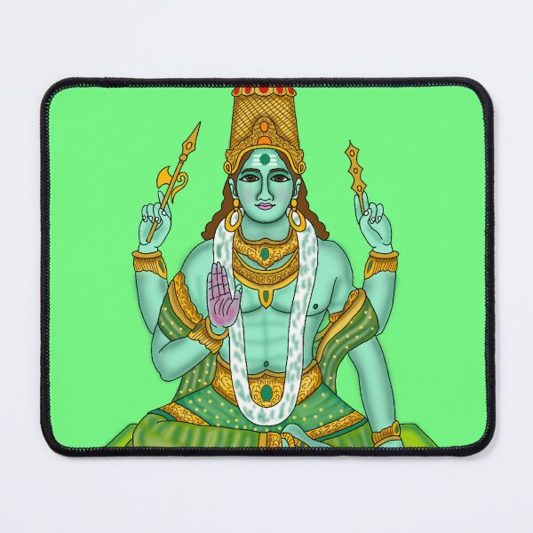 Item preview, Budh Dev Digital Artwork | Lord Mercury in Indian Astrology Illustration designed and sold by Harshit_Digital_Arts.