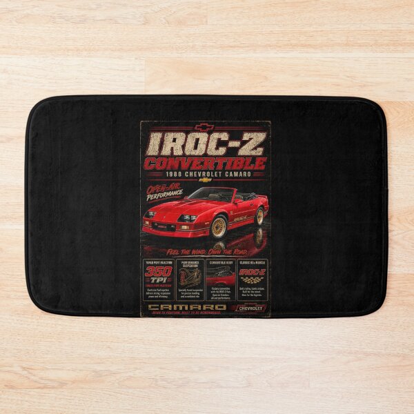 Item preview, 1988 Chevrolet Camaro IROC-Z Convertible TPI 350 Classic 80s Vintage Art designed and sold by TheArtOfCar.
