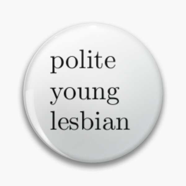 Item preview, Polite Young Lesbian designed and sold by prettieststickers.