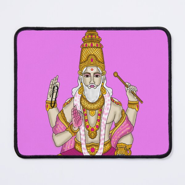 Item preview, Shukra Dev Digital Artwork | Lord Venus in Indian Astrology Illustration designed and sold by Harshit_Digital_Arts.