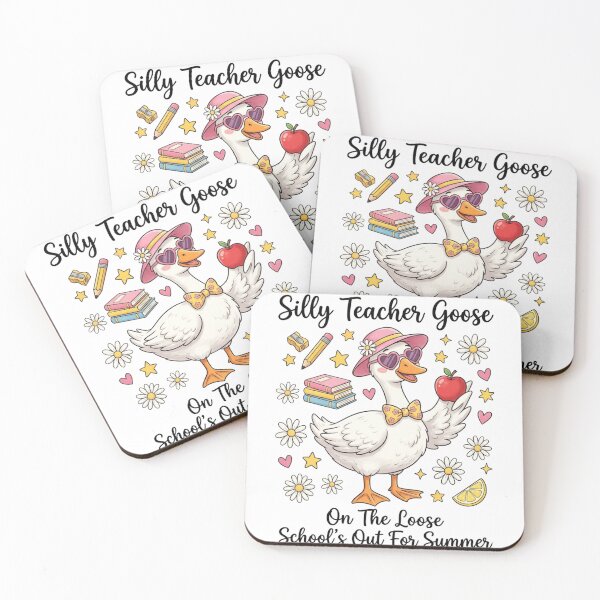 Item preview, Silly Teacher Goose On The Loose Shirt, Cute Teacher Summer Tee, Funny Goose Teacher Graphic, School’s Out For Summer Shirt, Teacher Gift designed and sold by MS Pod Studio.