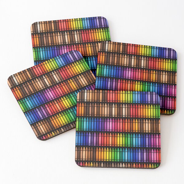 Item preview, Colors of the World - Crayon Diversity Pattern designed and sold by Drawn-Measured.