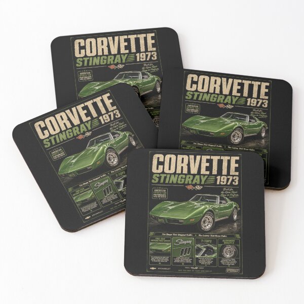 Item preview, 1973 Corvette Stingray First Urethane Bumper Classic Sports Car Art designed and sold by TheArtOfCar.