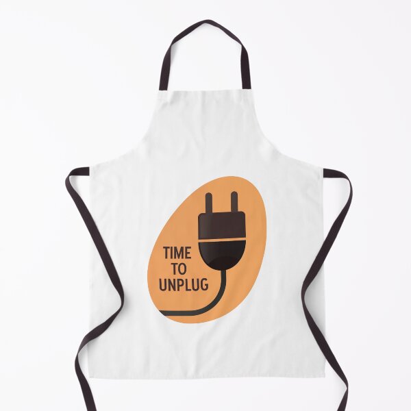 Item preview, Time To Unplug Electrical Plug Dark Minimalist Screen-Free Living designed and sold by FWLKIT.