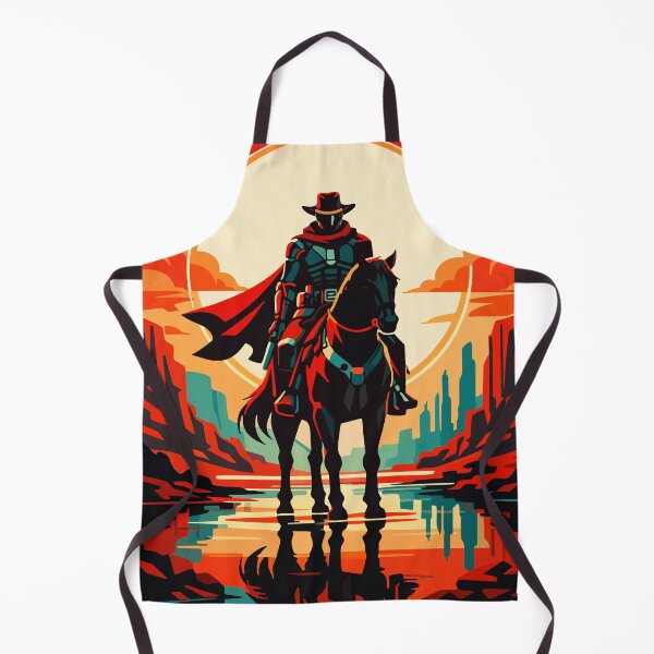 Item preview, Cyber Cowboy Western Futurism Pop Art Poster. designed and sold by arfindo-indra.
