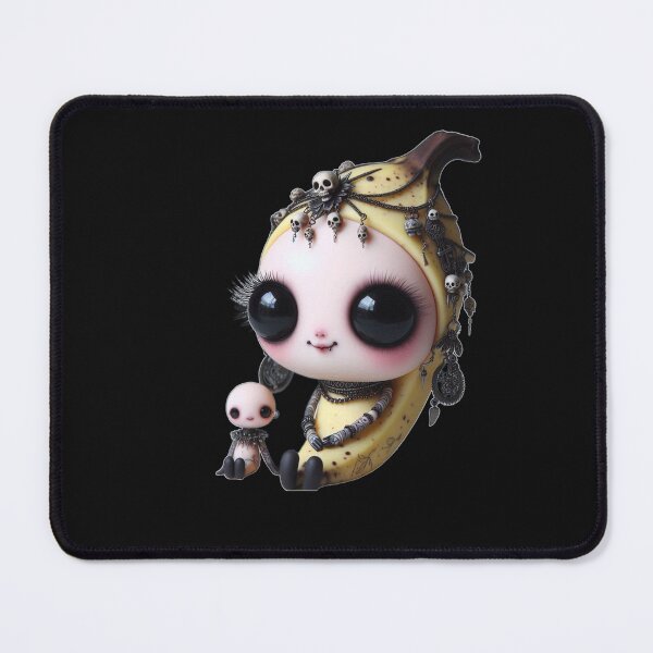 Item preview, Goth Banana - Creepy Cute Fruits Collection #5 designed and sold by LujziWorld.