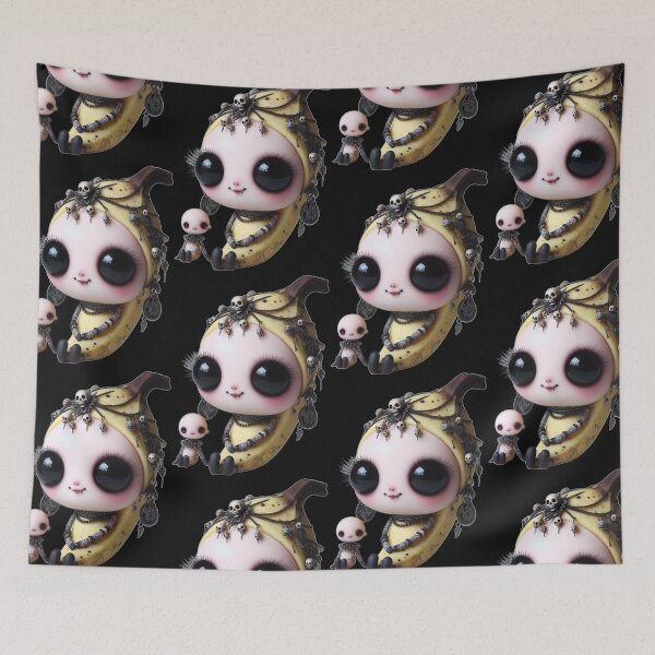 Item preview,  Goth Banana - Creepy Cute Fruits Collection #5 designed and sold by LujziWorld.
