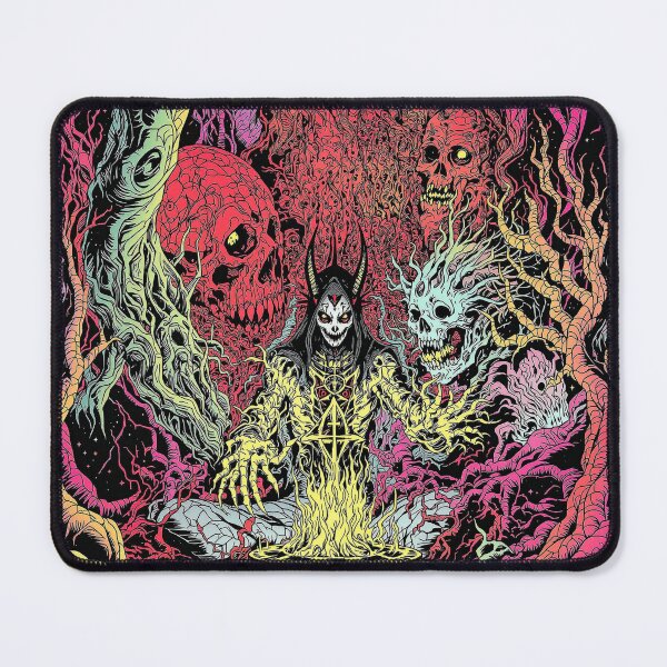 Item preview, Psychedelic Horror Art Sticker | Dark Fantasy Skull Occult Decal designed and sold by HellbenderCo.