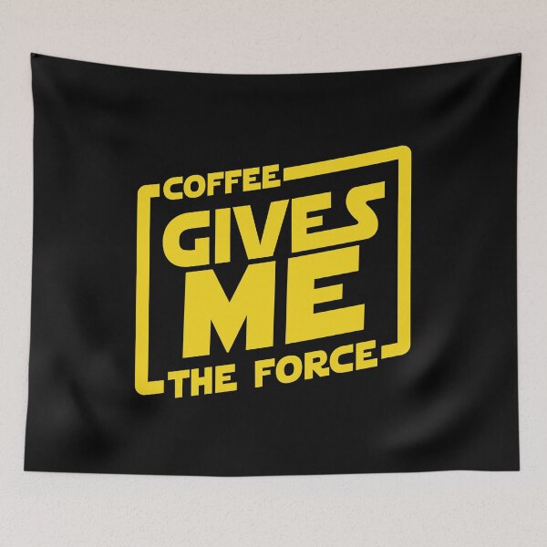 Item preview, Coffee Gives Me The Force designed and sold by Tobe Fonseca®.