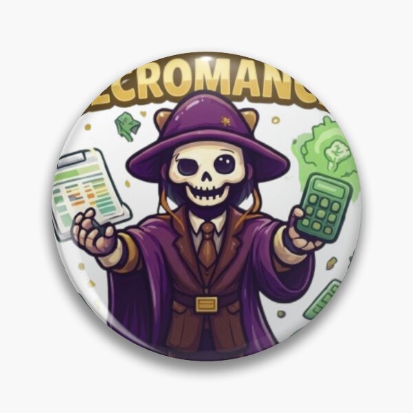Item preview, Funny Spreadsheet Necromancer Accounting Excel Humor designed and sold by Northern Glow Art.