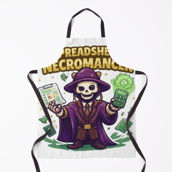 Item preview, Funny Spreadsheet Necromancer Accounting Excel Humor designed and sold by Northern Glow Art.