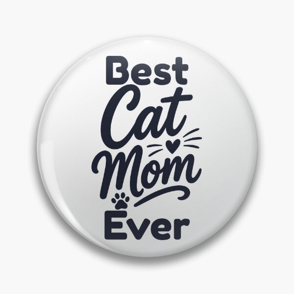Item preview, Best Cat Mom Ever designed and sold by LuveraxArt.