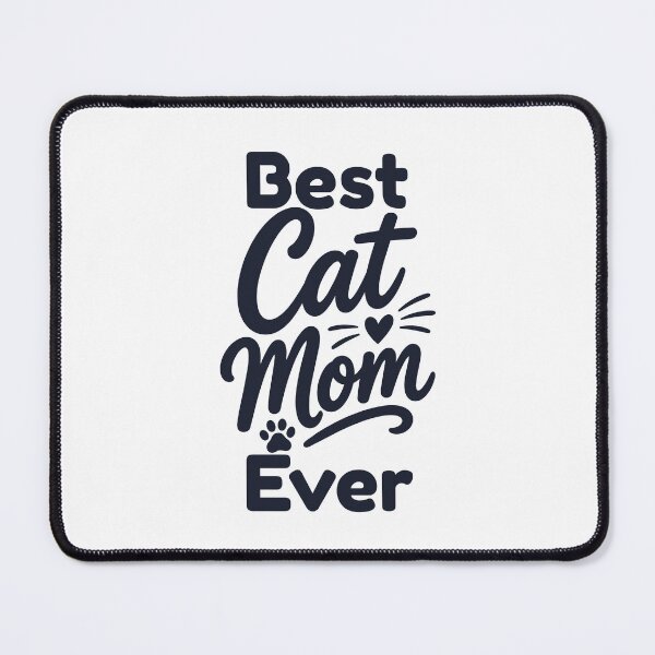 Item preview, Best Cat Mom Ever designed and sold by LuveraxArt.
