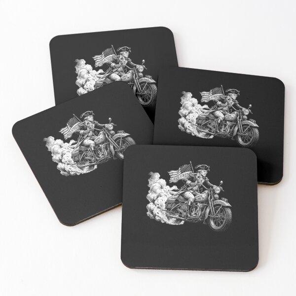 Item preview, General Washington Motorcycle Liberty or Death 1776 designed and sold by snowry.