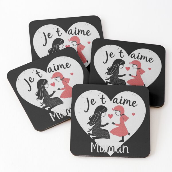 Item preview, Illustration "I love you Mom" Mother and Daughter designed and sold by Tama-sirth.