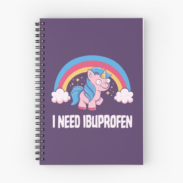 Item preview, I Need Ibuprofen Unicorn designed and sold by Tobe Fonseca®.