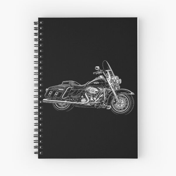 Item preview, Harley-Davidson Road King – Technical Cruiser Motorcycle Line Art designed and sold by Stinky Lincy's Apparel Company.