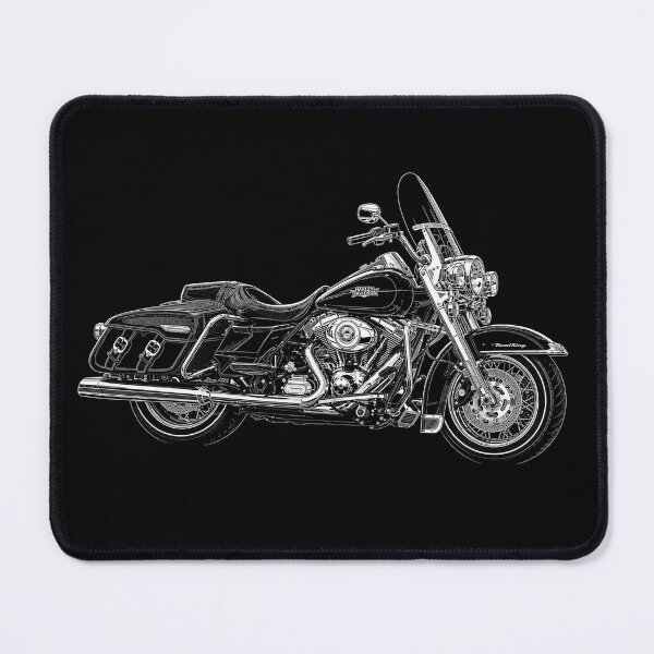 Item preview, Harley-Davidson Road King – Technical Cruiser Motorcycle Line Art designed and sold by Stinky Lincy's Apparel Company.