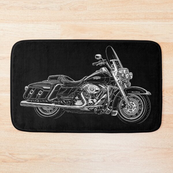 Item preview, Harley-Davidson Road King – Technical Cruiser Motorcycle Line Art designed and sold by Stinky Lincy's Apparel Company.
