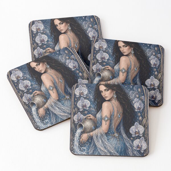 Item preview, Tarot Zodiac: Aquarius  designed and sold by fairycoffins.