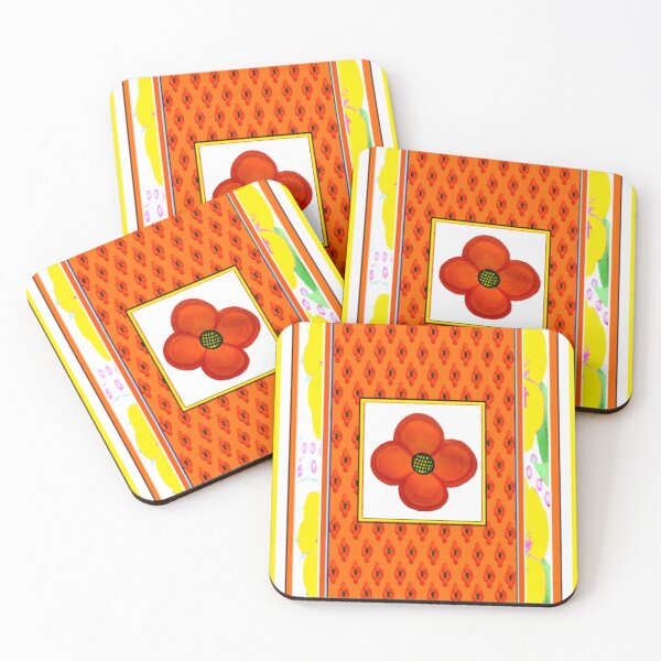 Item preview, Orange Flower French Floral Design designed and sold by kel72.