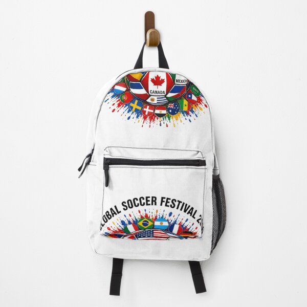 Item preview, Global Soccer Festival 2026 | USA Mexico Canada Flags & Splatter Art designed and sold by YIDOX.