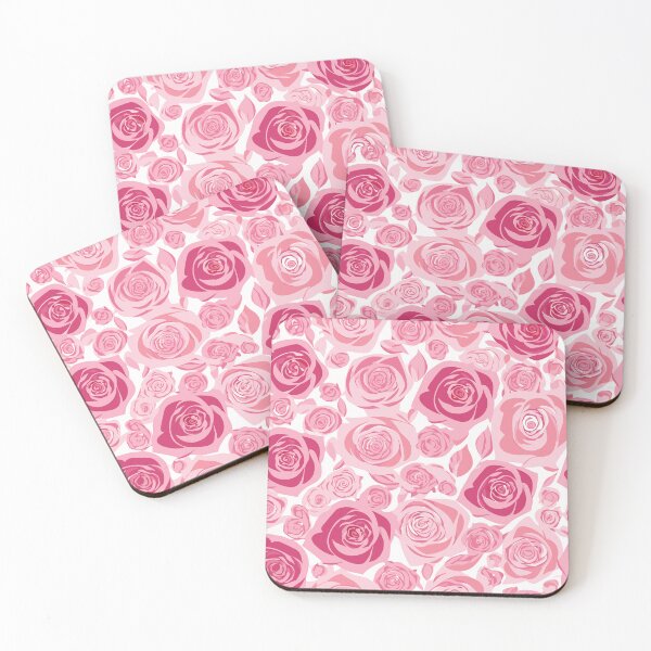 Item preview, Pink Flowers  Pattern designed and sold by BlueStarG8.
