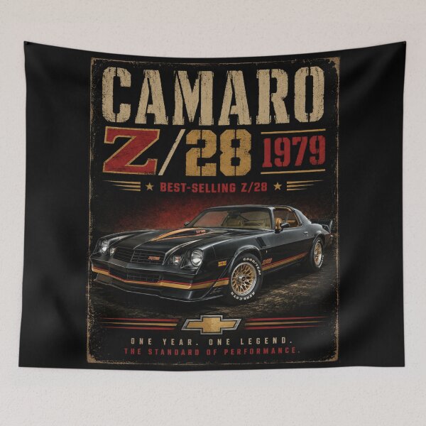 Item preview, 1979 Camaro Z/28 Best-Selling Year Classic Muscle Car Vintage Art designed and sold by TheArtOfCar.