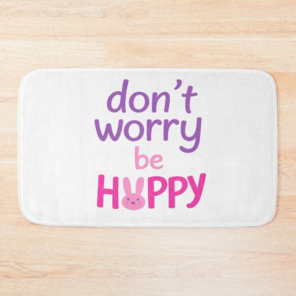 Item preview, Don’t Worry Be Hoppy Bunny Tee designed and sold by gahteeriffico.