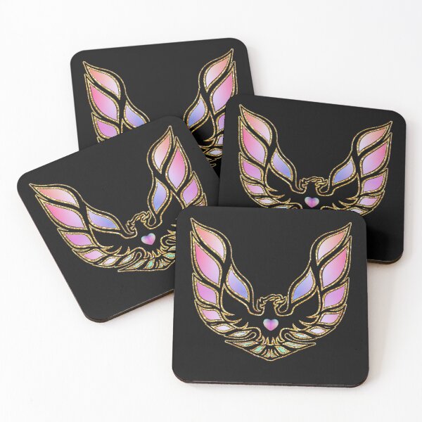 Item preview,  Classic Car Emblems, Trans AM Bird Decal, Glam Girl Pastel colors designed and sold by classic car craze.