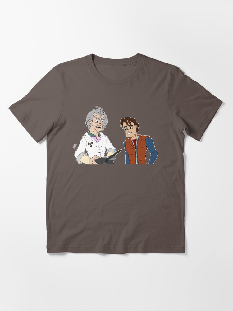Doc Brown & Marty McFly Essential T-Shirt for Sale by DrewBird