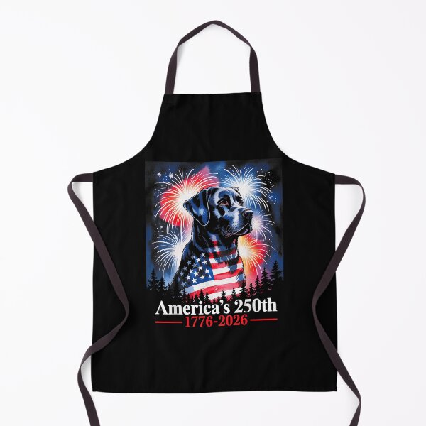 Item preview, labrador retriever america's 250th patriotic dog fireworks designed and sold by CAnastazyshop.