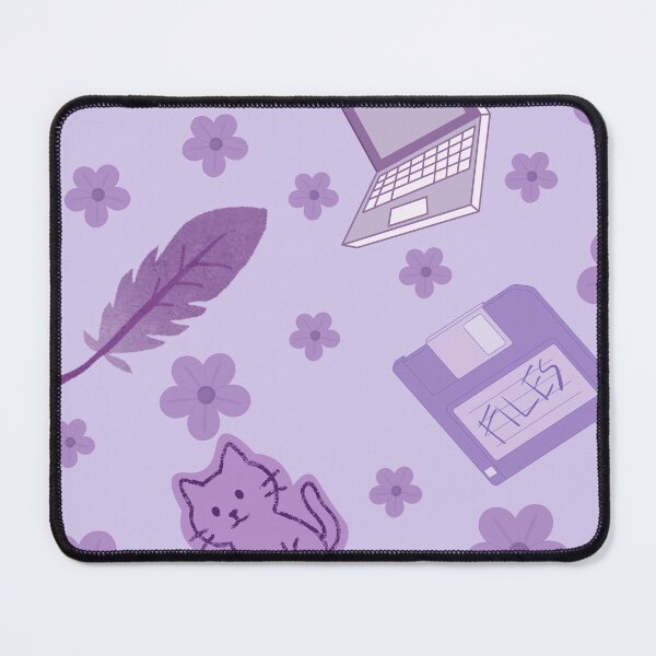 Item preview, Purple Y2K Cute Tech Pattern designed and sold by FMSeamlessArt.
