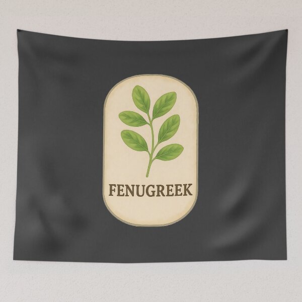 Item preview, Vintage Botanical Herb and Spice Prints: Fenugreek designed and sold by PinUpPizzazz.
