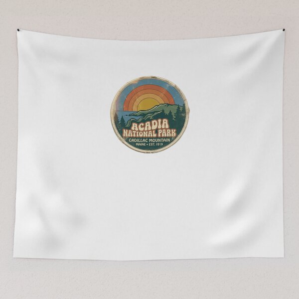 Item preview, Acadia National Park Cadillac Mountain Maine Est. 1919 National Park Visitor Travel Souvenir designed and sold by Simsimah26Parks.