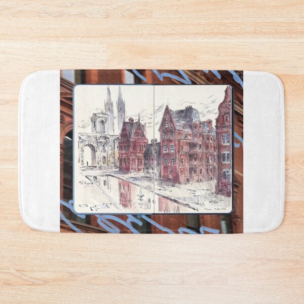 Item preview, Rainy University Of Oulu bCity Perspective designed and sold by Ivonagarden.