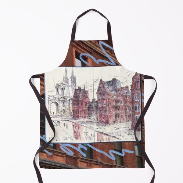 Item preview, Rainy University Of Oulu bCity Perspective designed and sold by Ivonagarden.