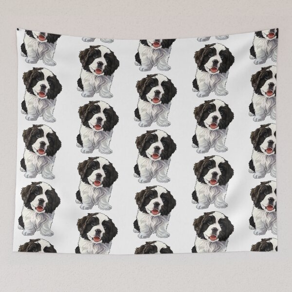 Item preview, Realistic Malshi Puppy Sticker | Cute Maltese Shih Tzu Mix Portrait 004 designed and sold by TheTodayTribe.