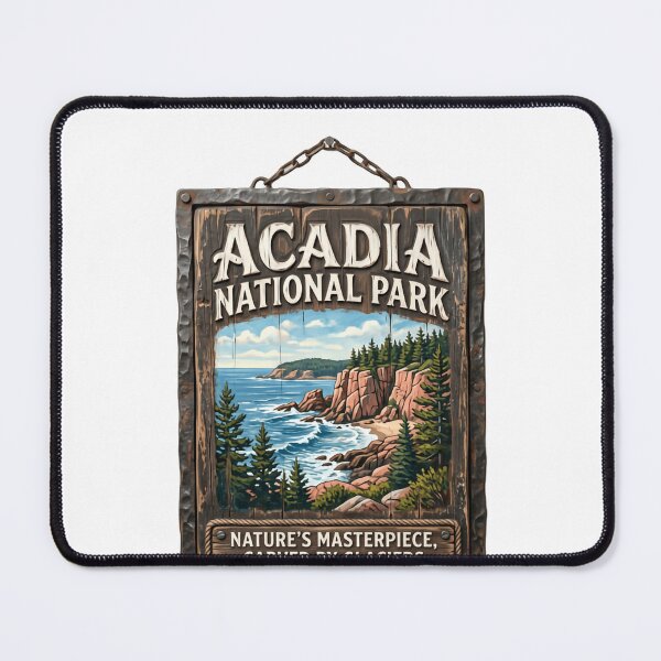 Item preview, Acadia National Park Nature's Masterpiece Carved By Glaciers Maine Travel Souvenir designed and sold by Simsimah26Parks.
