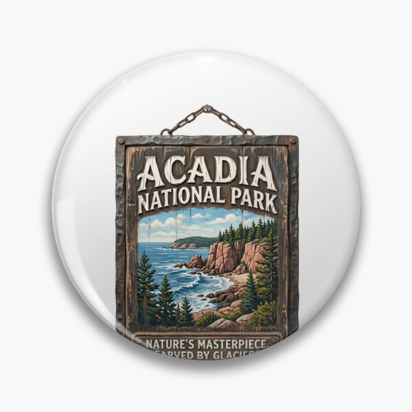 Item preview, Acadia National Park Nature's Masterpiece Carved By Glaciers Maine Travel Souvenir designed and sold by Simsimah26Parks.