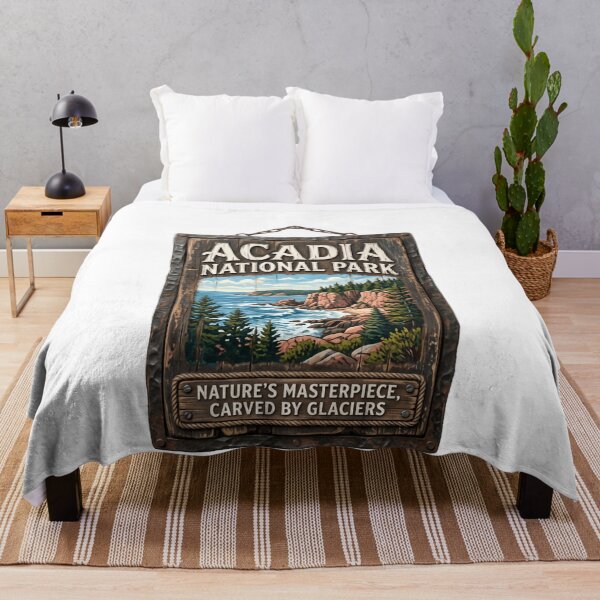 Item preview, Acadia National Park Nature's Masterpiece Carved By Glaciers Maine Travel Souvenir designed and sold by Simsimah26Parks.