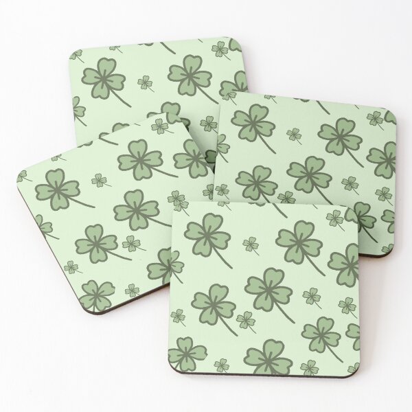 Item preview, Lucky Clover Seamless Pattern designed and sold by FMSeamlessArt.